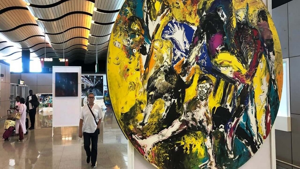 L’aéroport Dakar Blaise Diagne a sa galerie d’art