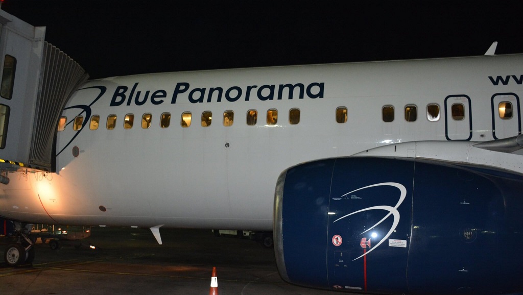 Vols réguliers sur le Sénégal : Le premier de Blue Panorama arrive plein à l’aéroport Dakar Blaise Diagne