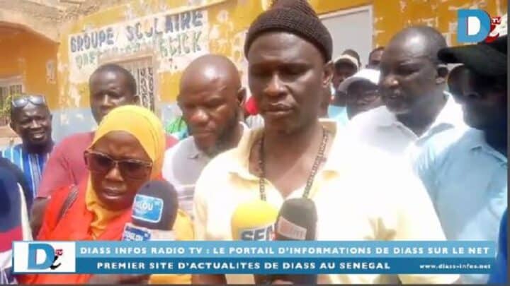 DIASS : Point de presse des jeunes de la commune, avant marche de contestation…