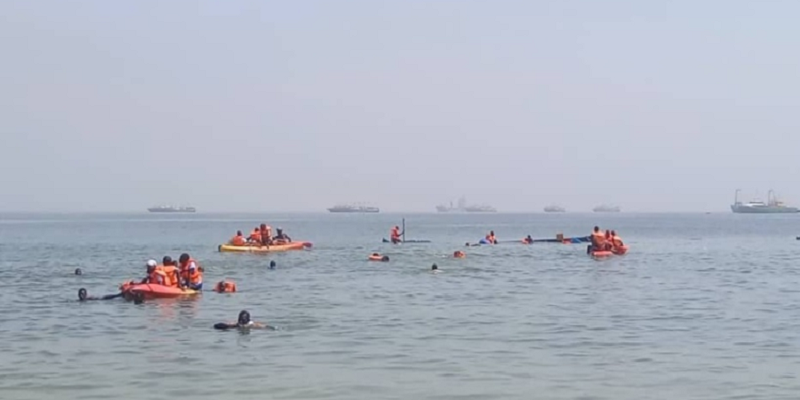 Sensibilisation sur les migrations à la Voile d’Or: la barque de journalistes sénégalais se renverse en pleine mer et suscite une grosse panique