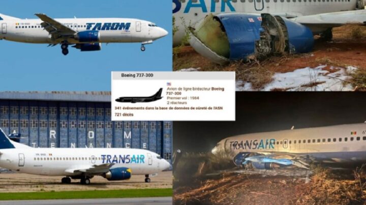 Enquête Ouverte sur l’Incident du Boeing 737-300 de Transair Affrété par Air Sénégal