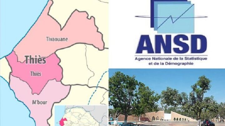 Recensement démographique (ANSD 2023) : La région de Thies compte plus de 2 million d’habitants ! – 41 433 commune de Diass…