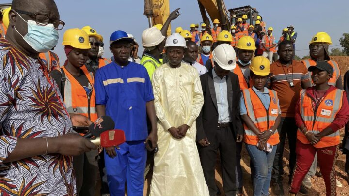 Session de formation de conducteur engins pour les jeunes de la commune de Diass.